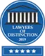 Lawyers Of Distinction Badge
