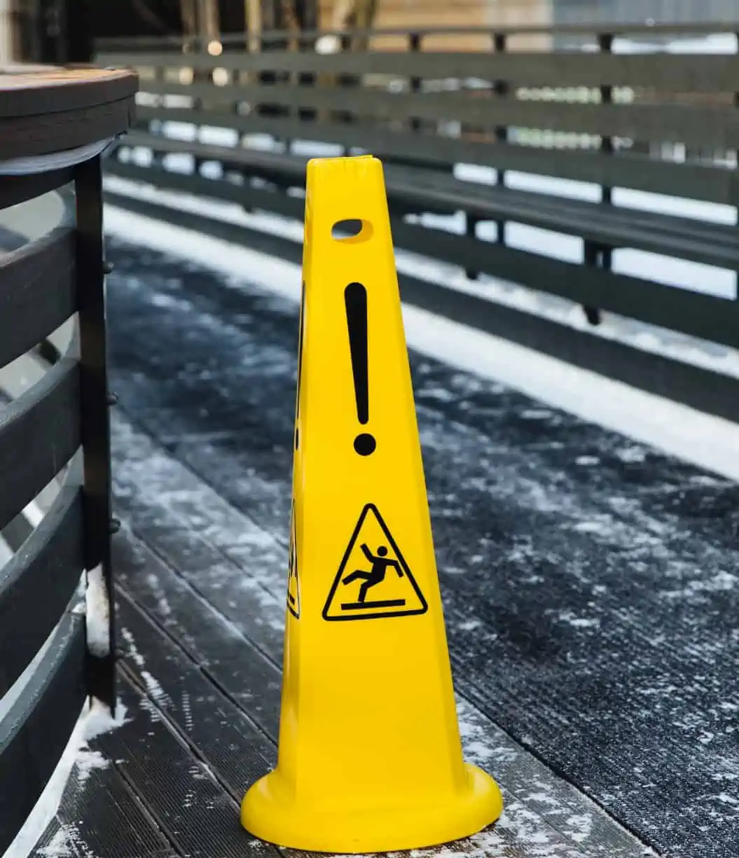 Slippery Floor Sign | Felice Trial Attorneys