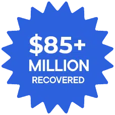 $85 Million Recovered Badge