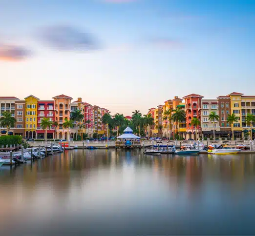 Naples Florida at Dusk