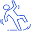 Slip And Fall Icon