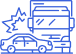 Truck Accidents Icon